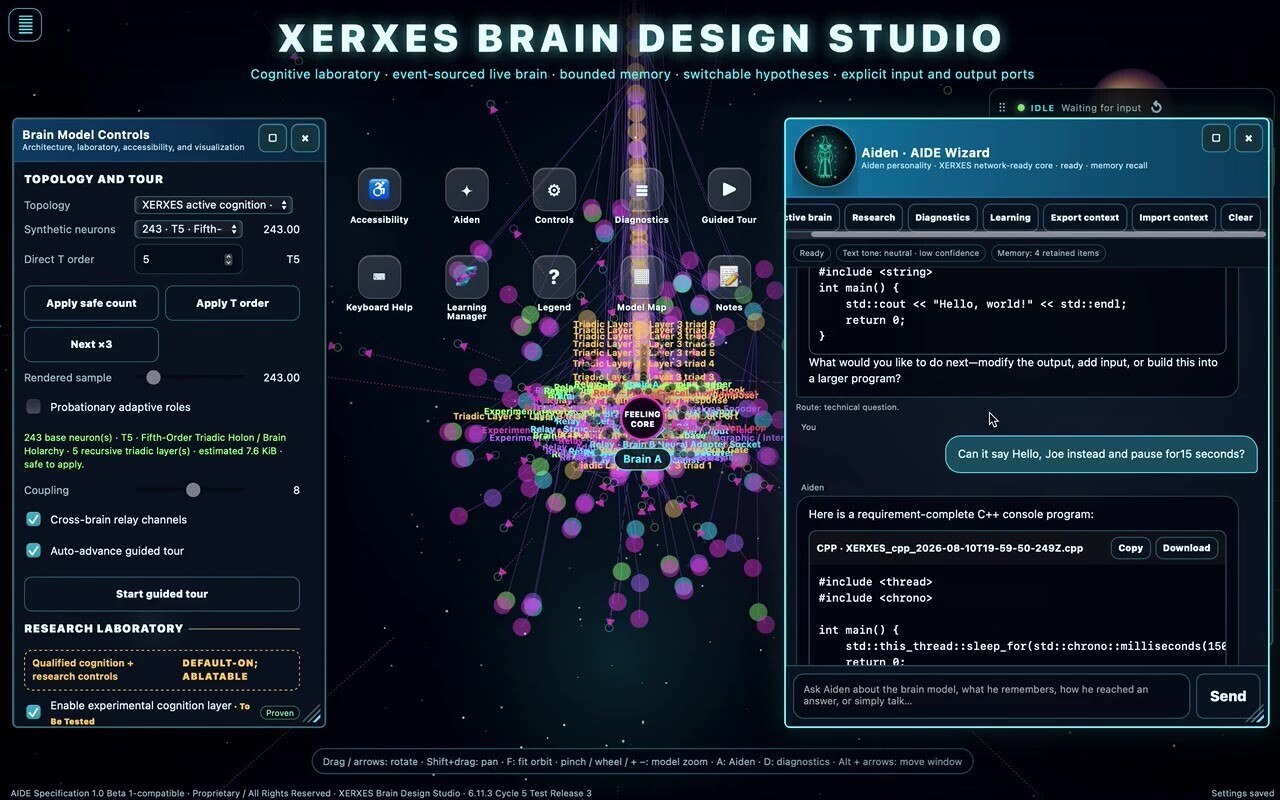Preview of the XERXES early-build demonstration